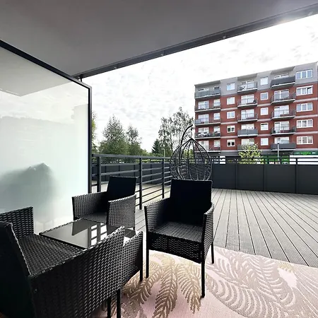 Czartoryskiego - Self Check-in 20h - Parking &lift & 50m Terrace Wrocław