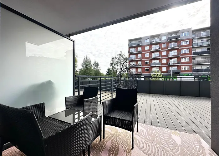 Czartoryskiego - Self Check-in 20h - Parking &lift & 50m Terrace Wroclaw